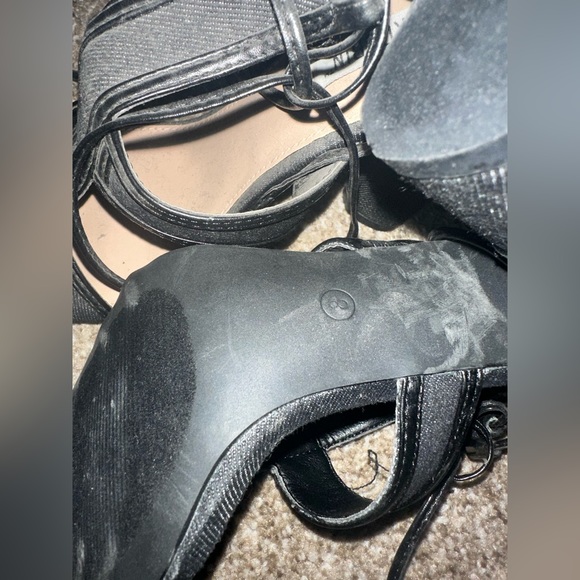 Jeans material heels, size is 8 from Cape Robbin - Picture 3 of 5